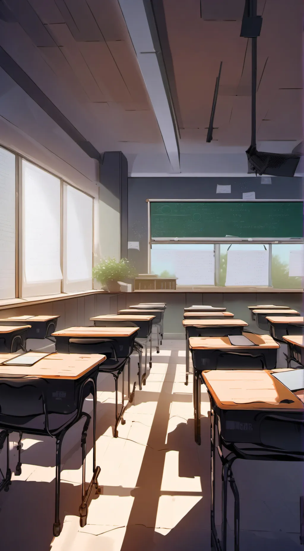 ai character: ALL BOYS SCHOOL 😱 background