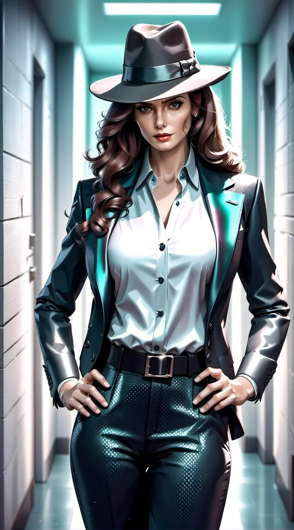 ai character: Scarlett Voss background