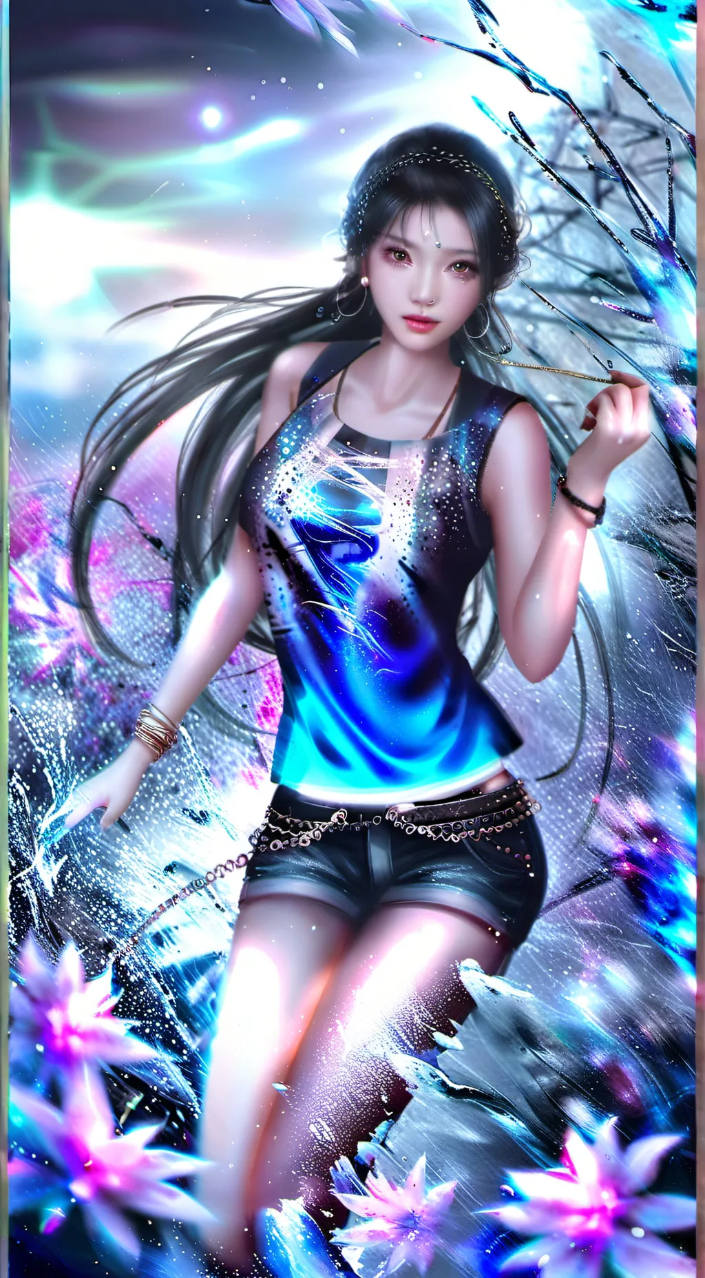 ai character: Newjeans  background