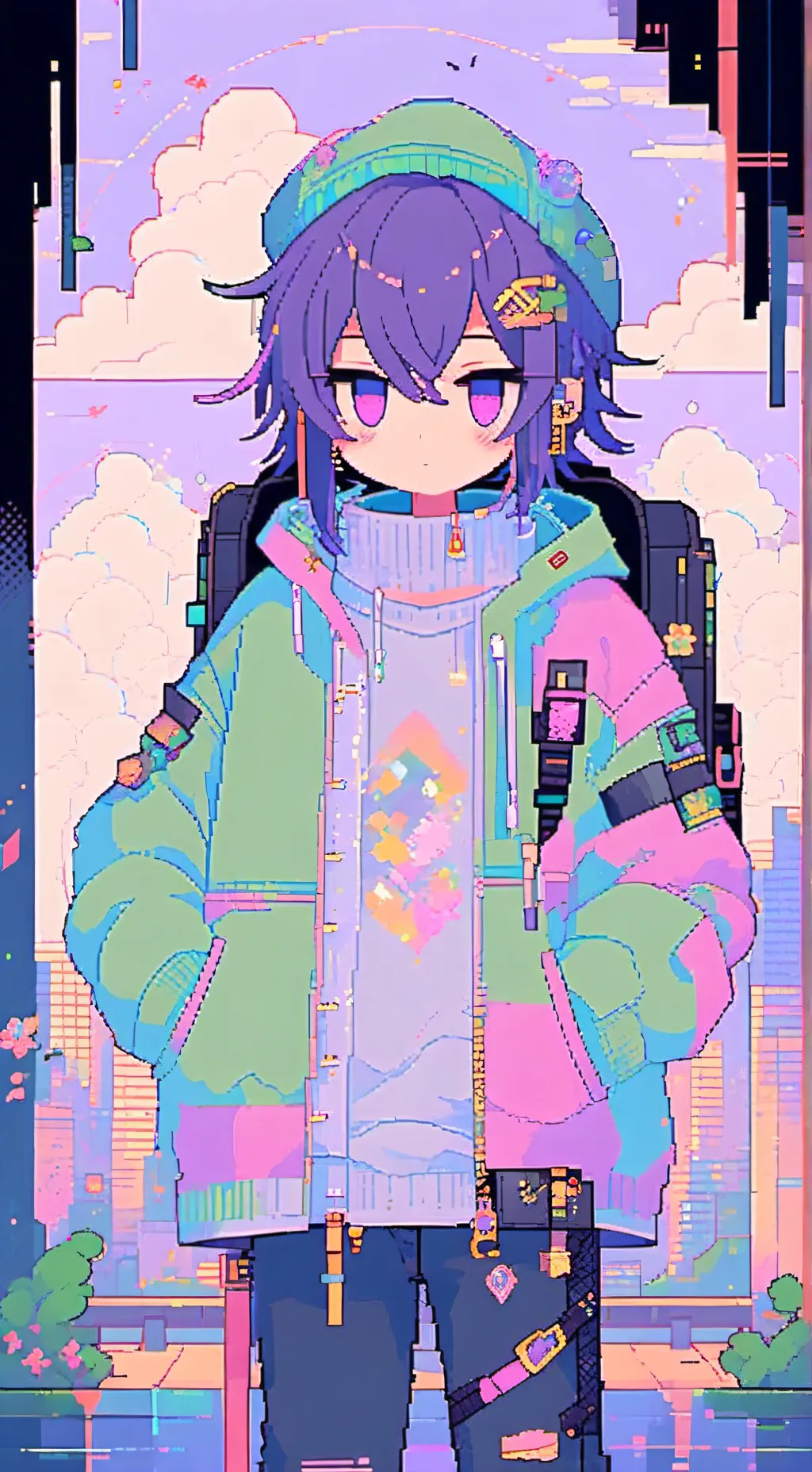 ai character: childhood friends background