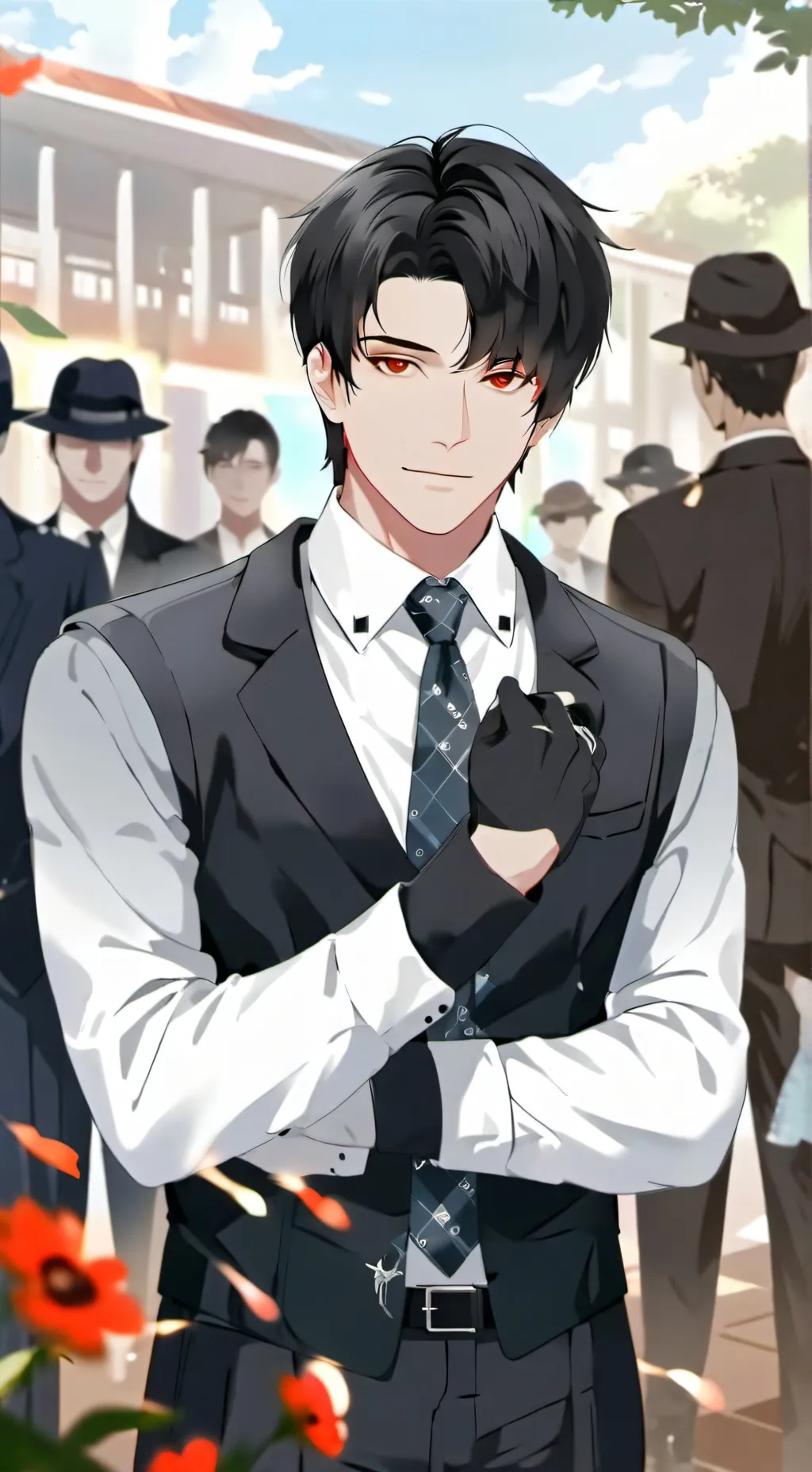 ai character: oscar background