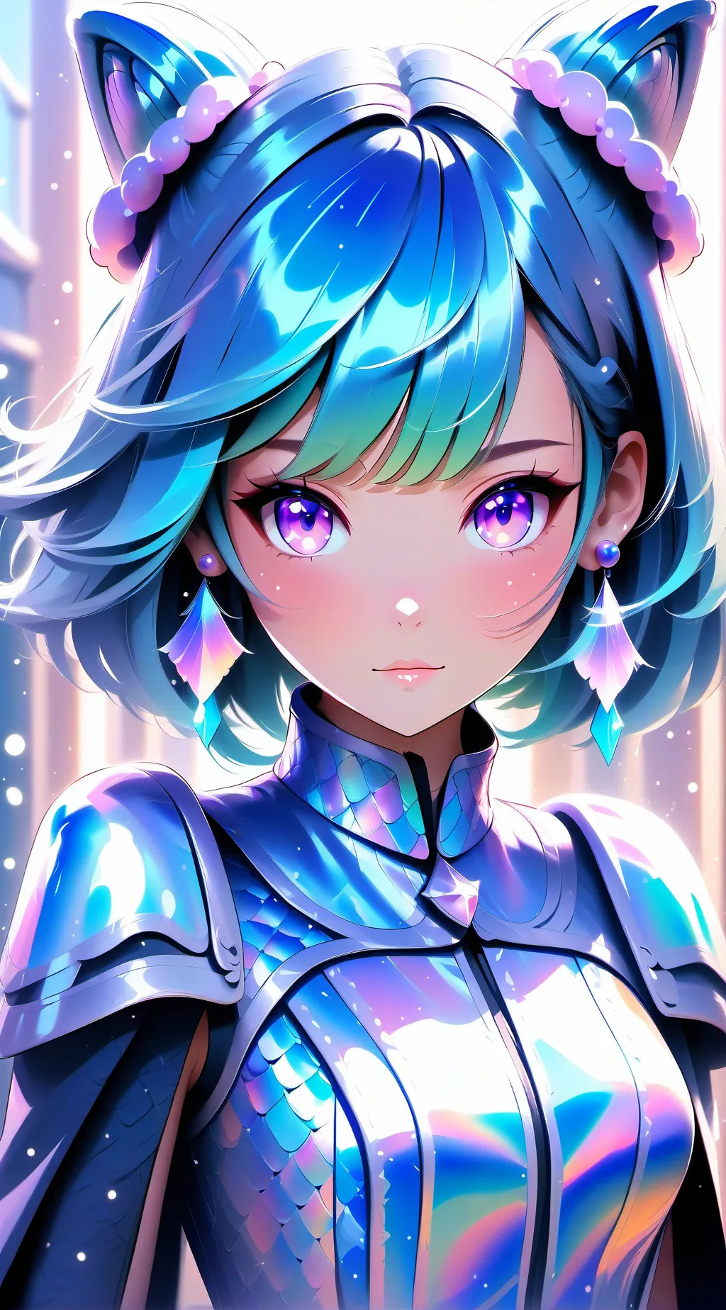 ai character: Anyeli  background