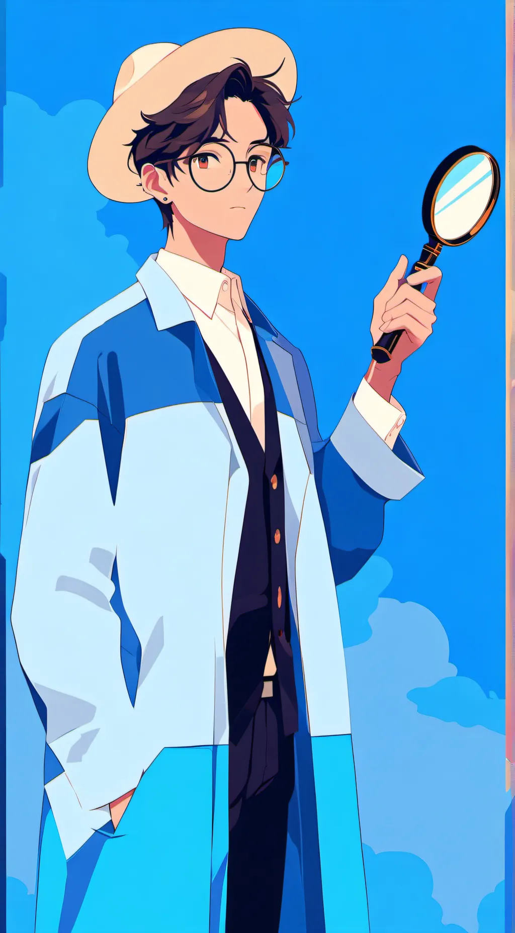 ai character: N helps!! Part 2!! background