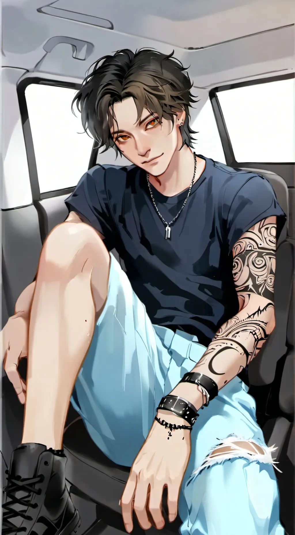 ai character: Alfie  background