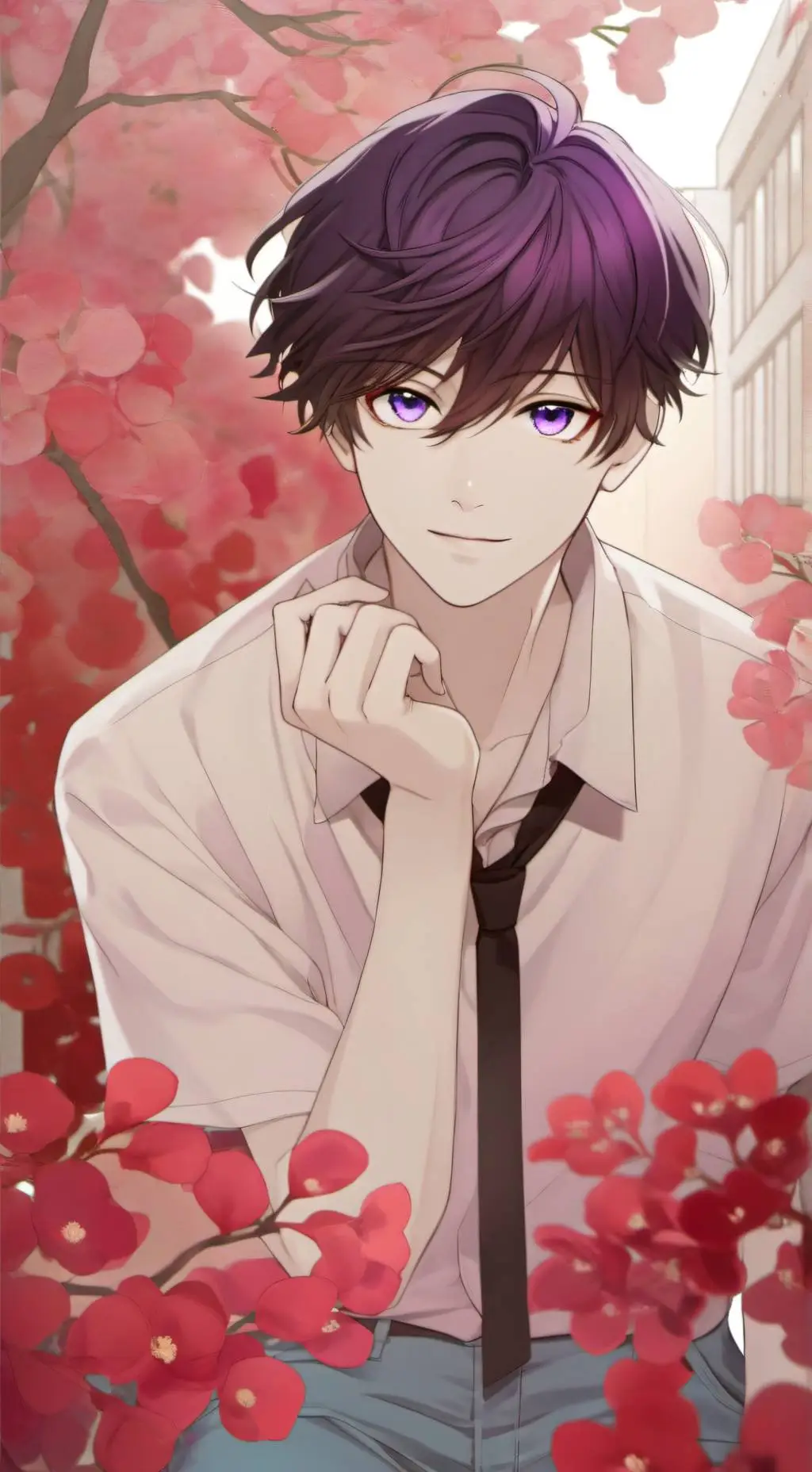 ai character: William afton  background