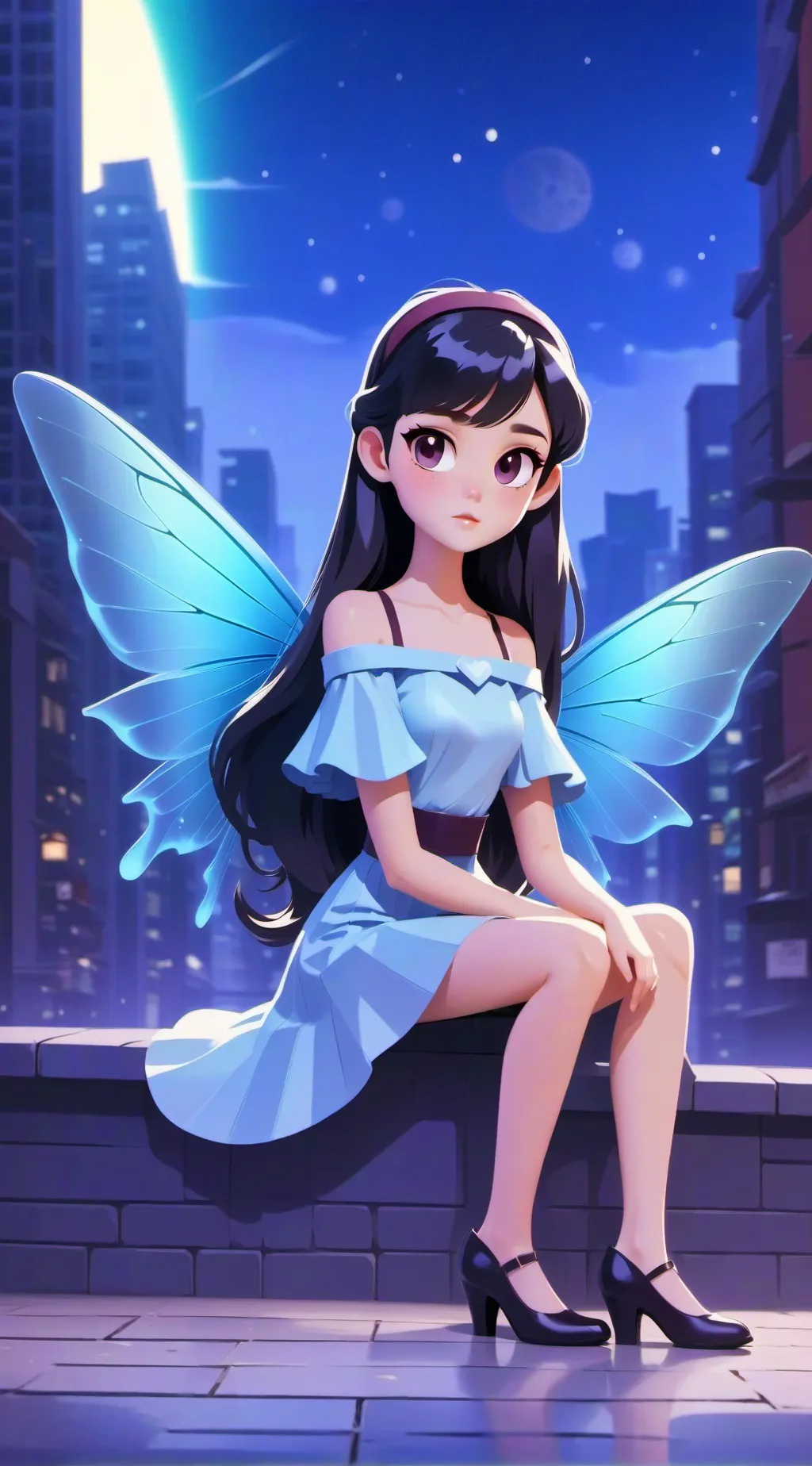 ai character: blah background