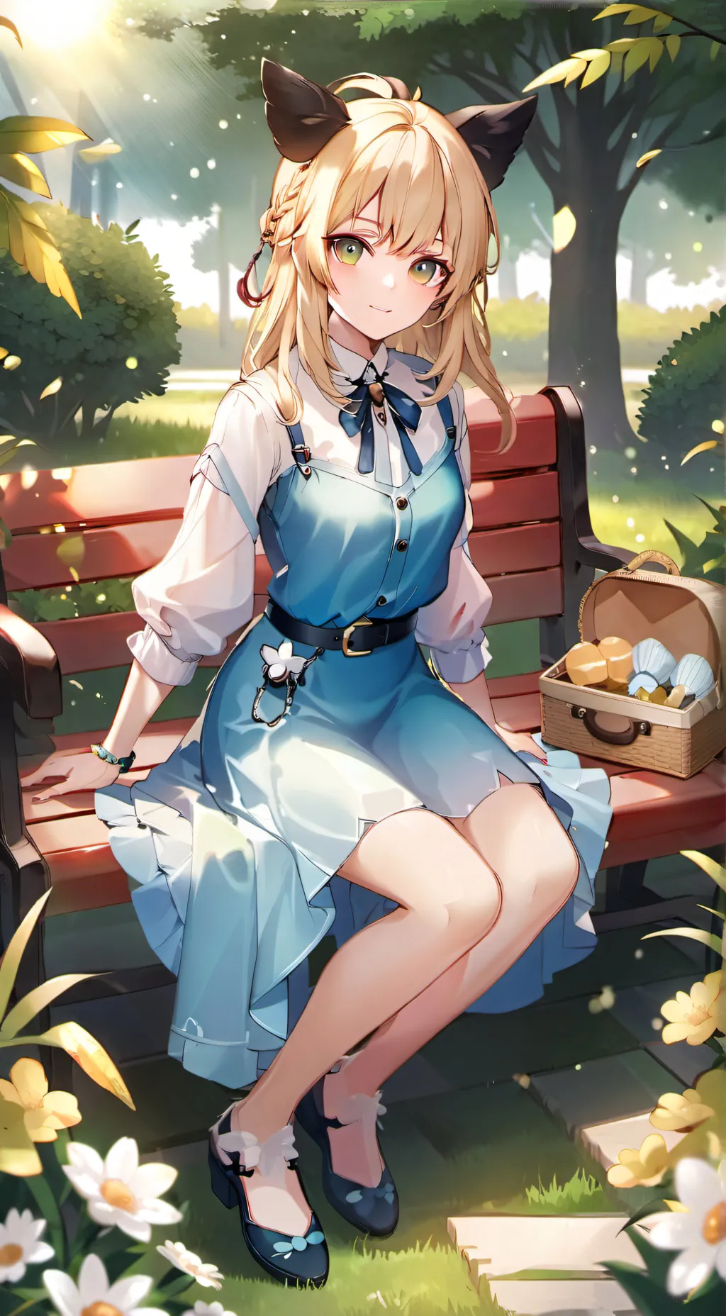 ai character: sara background