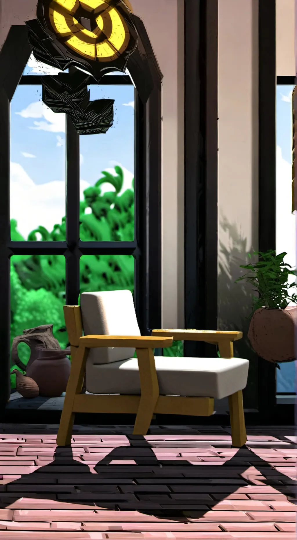 ai character: lily sprunki  background