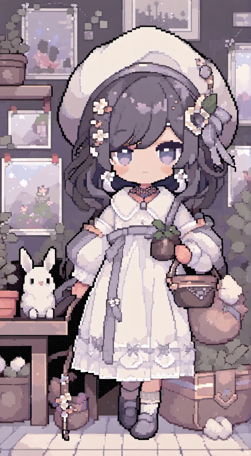 ai character: Sproutxastroxcosmo background