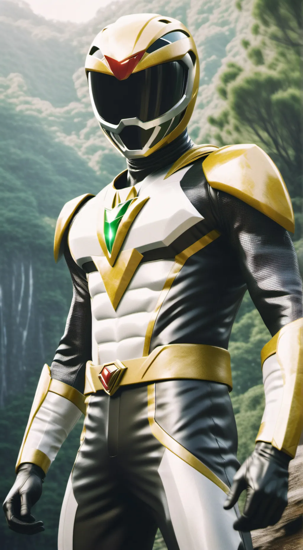 ai character: dusk background