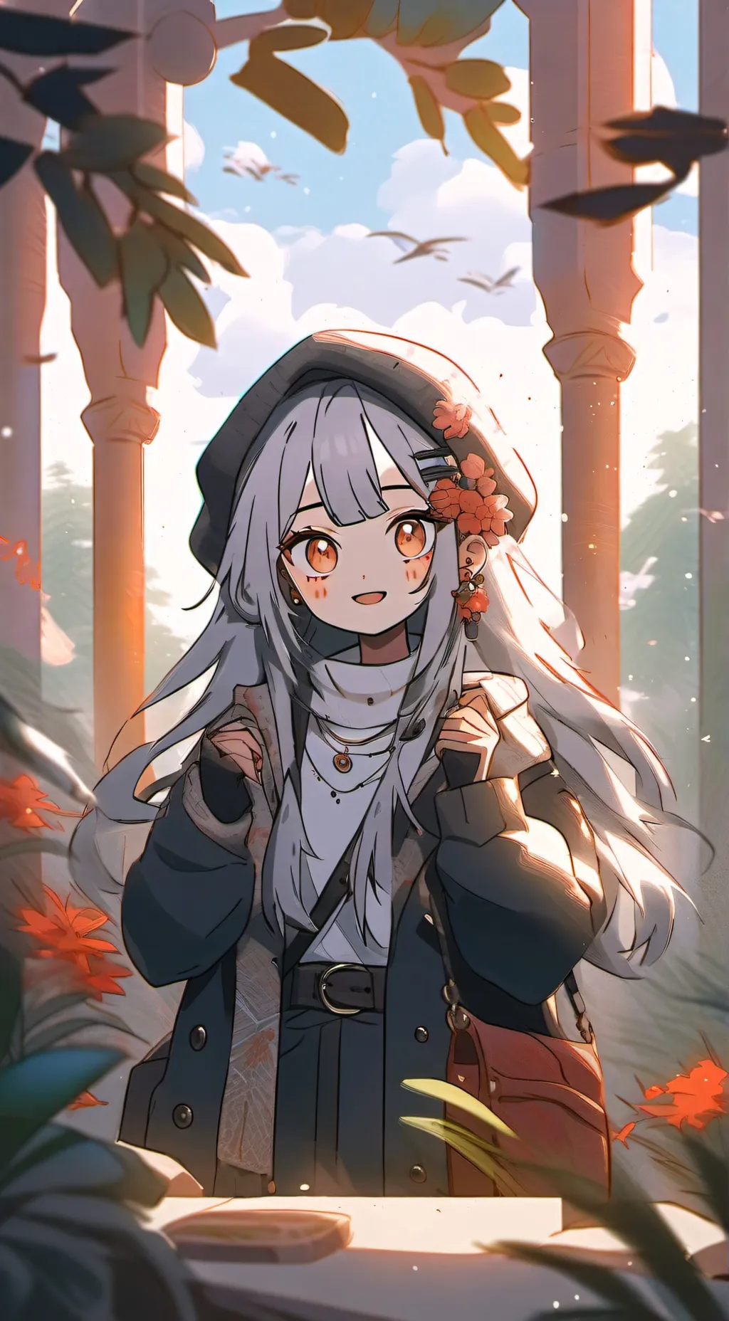 ai character: Izzy (friend) background