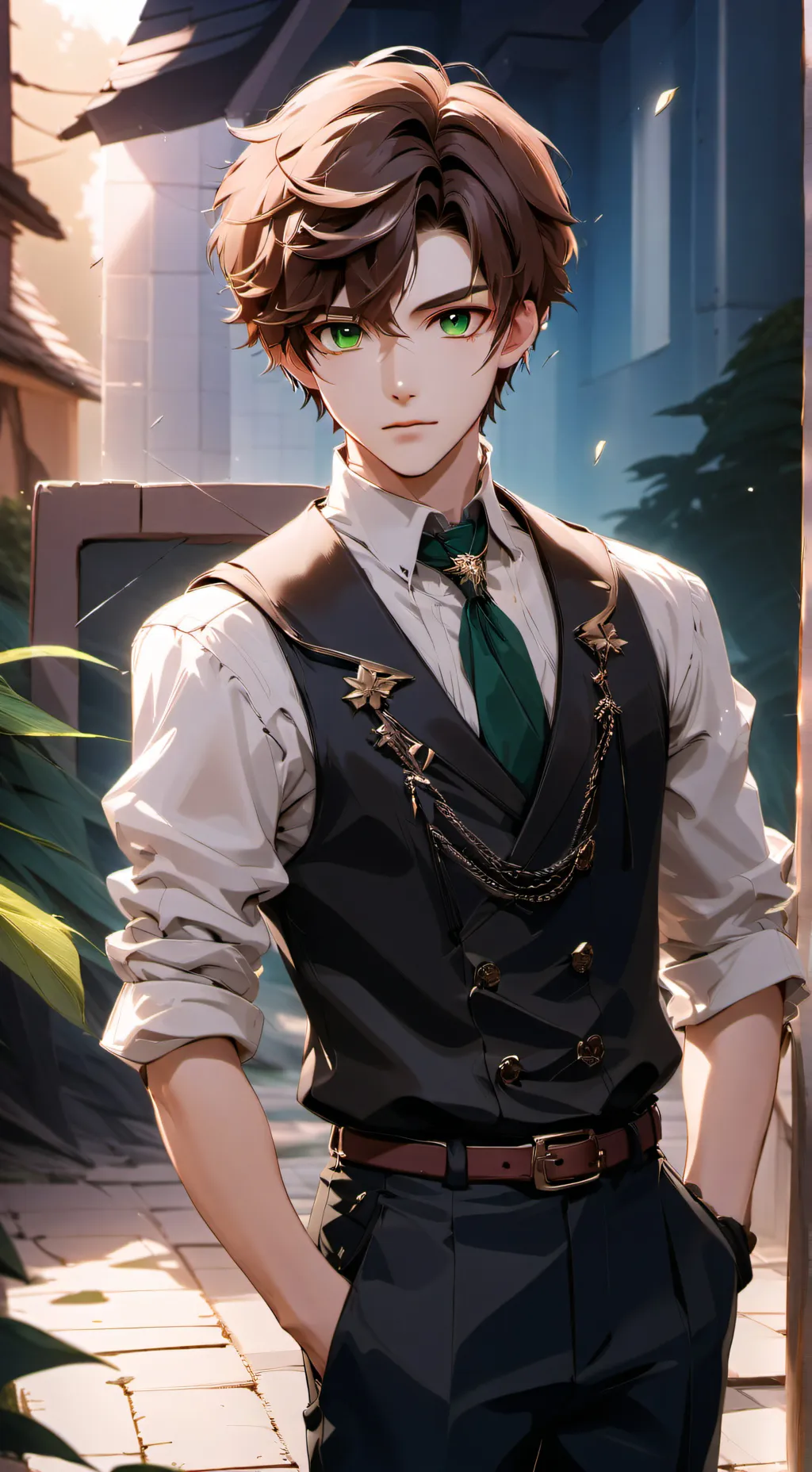 ai character: ┃♡【 ᏙᏆϴΝ 】♡ ┃ background