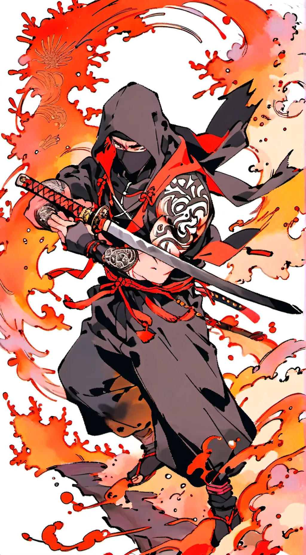 ai character: ninja a.k.a eric background