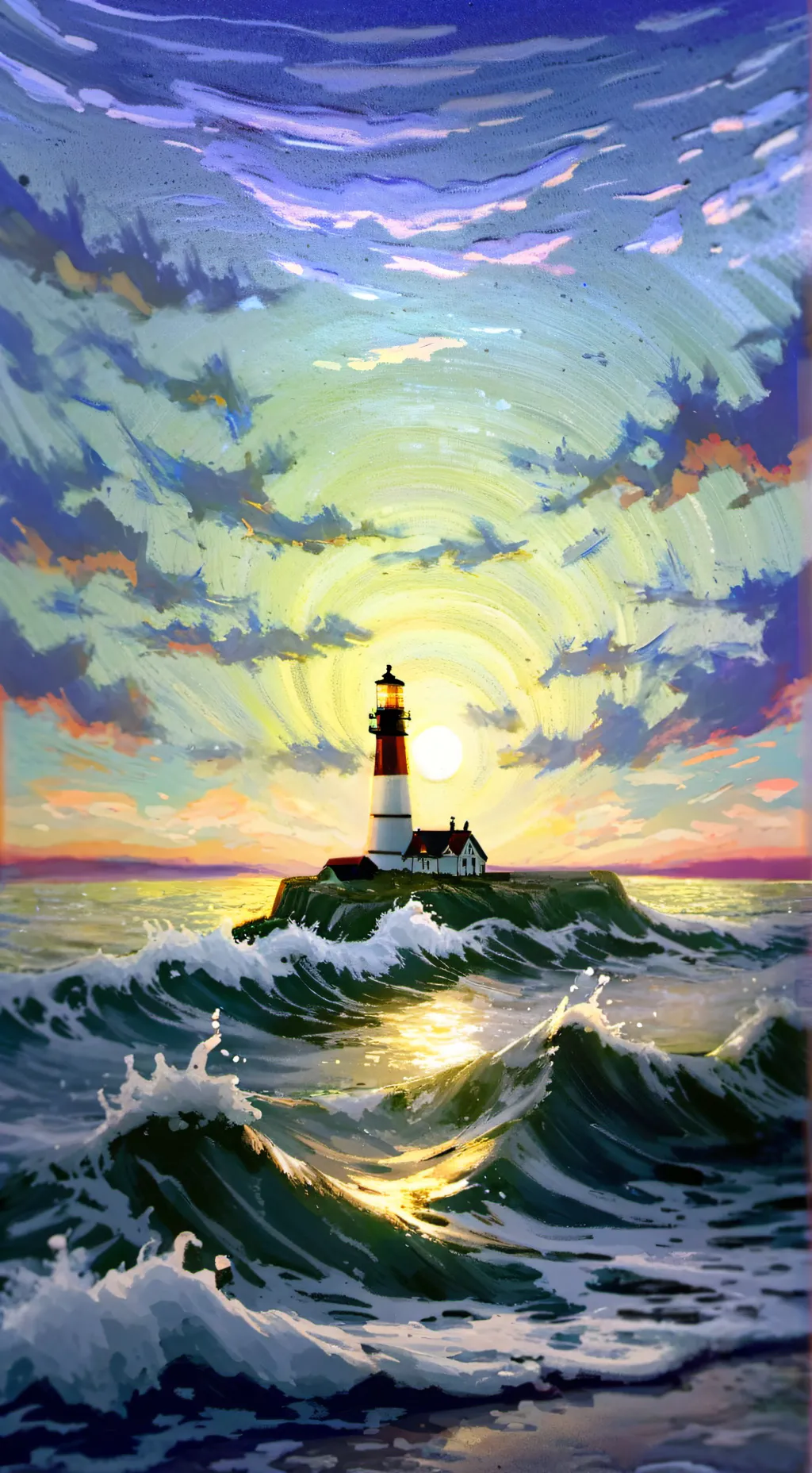 ai character: oliver x Alice xd background