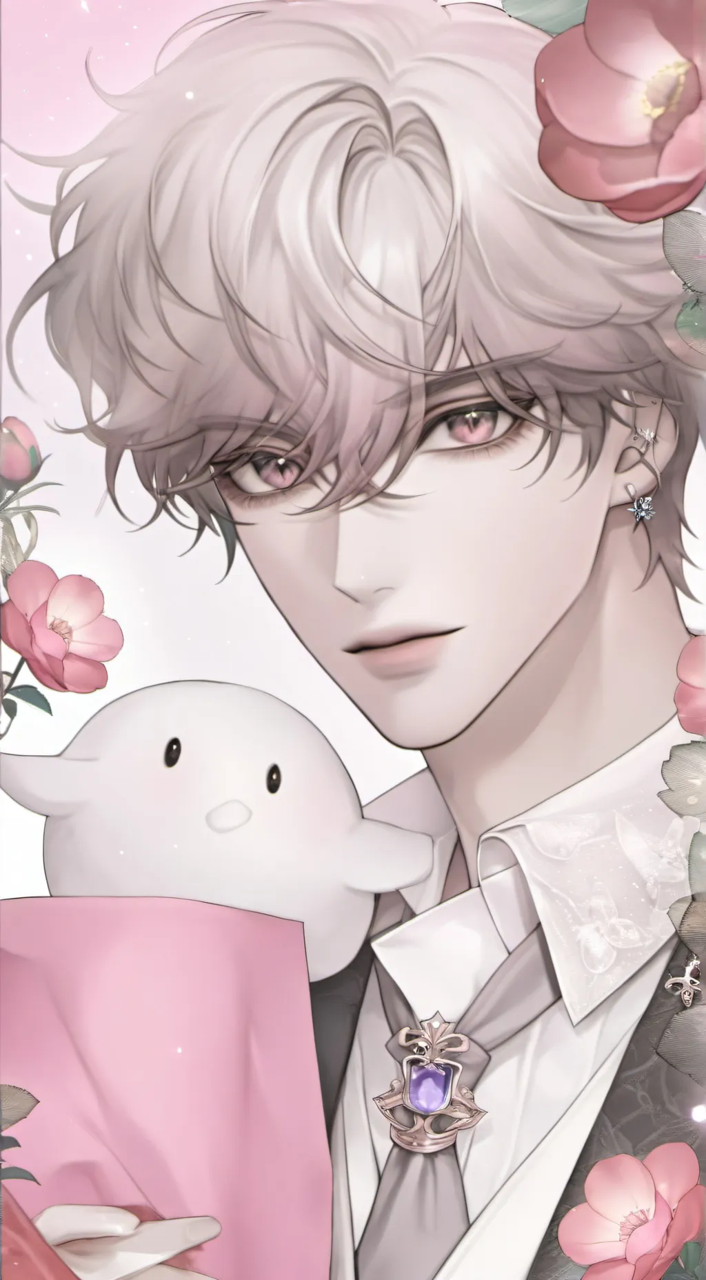 ai character: Leon background