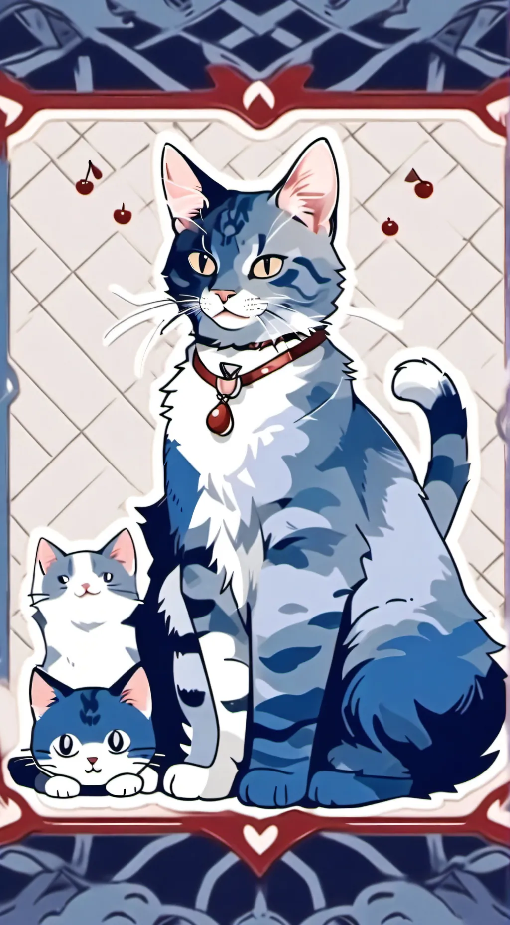 ai character: BLUEBERRY!! (Occ!) background