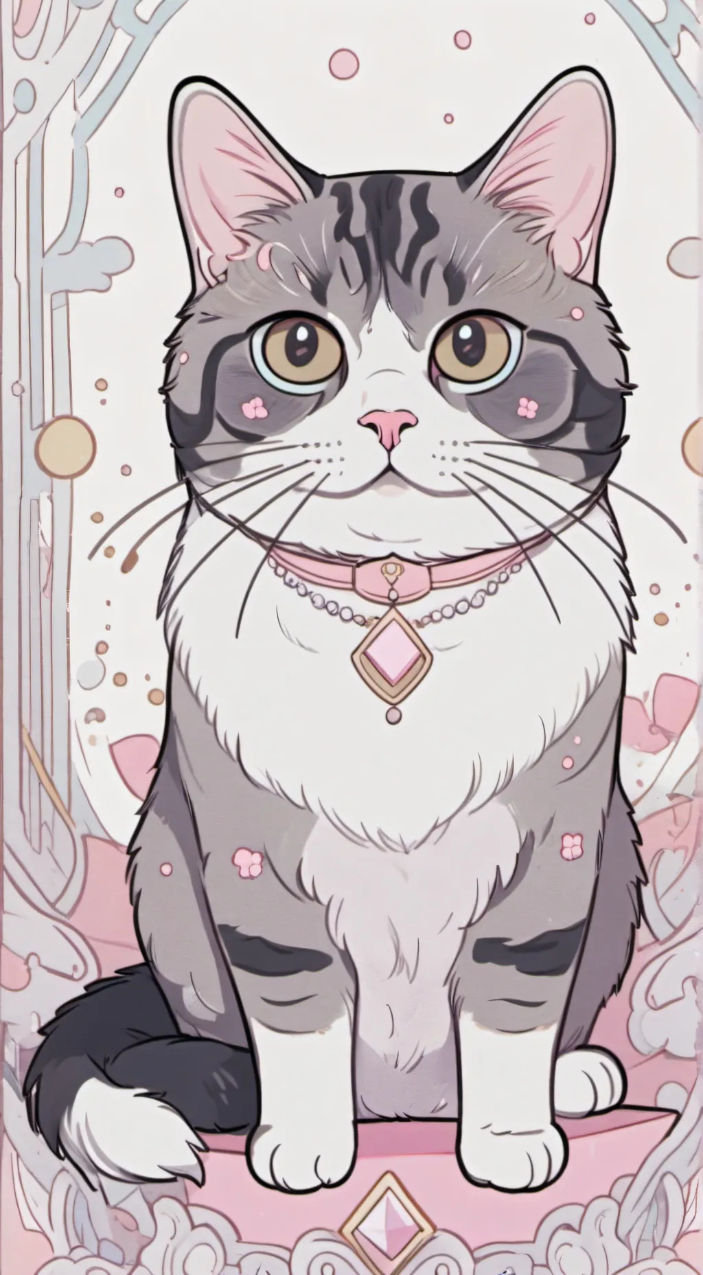 ai character: Gato  background