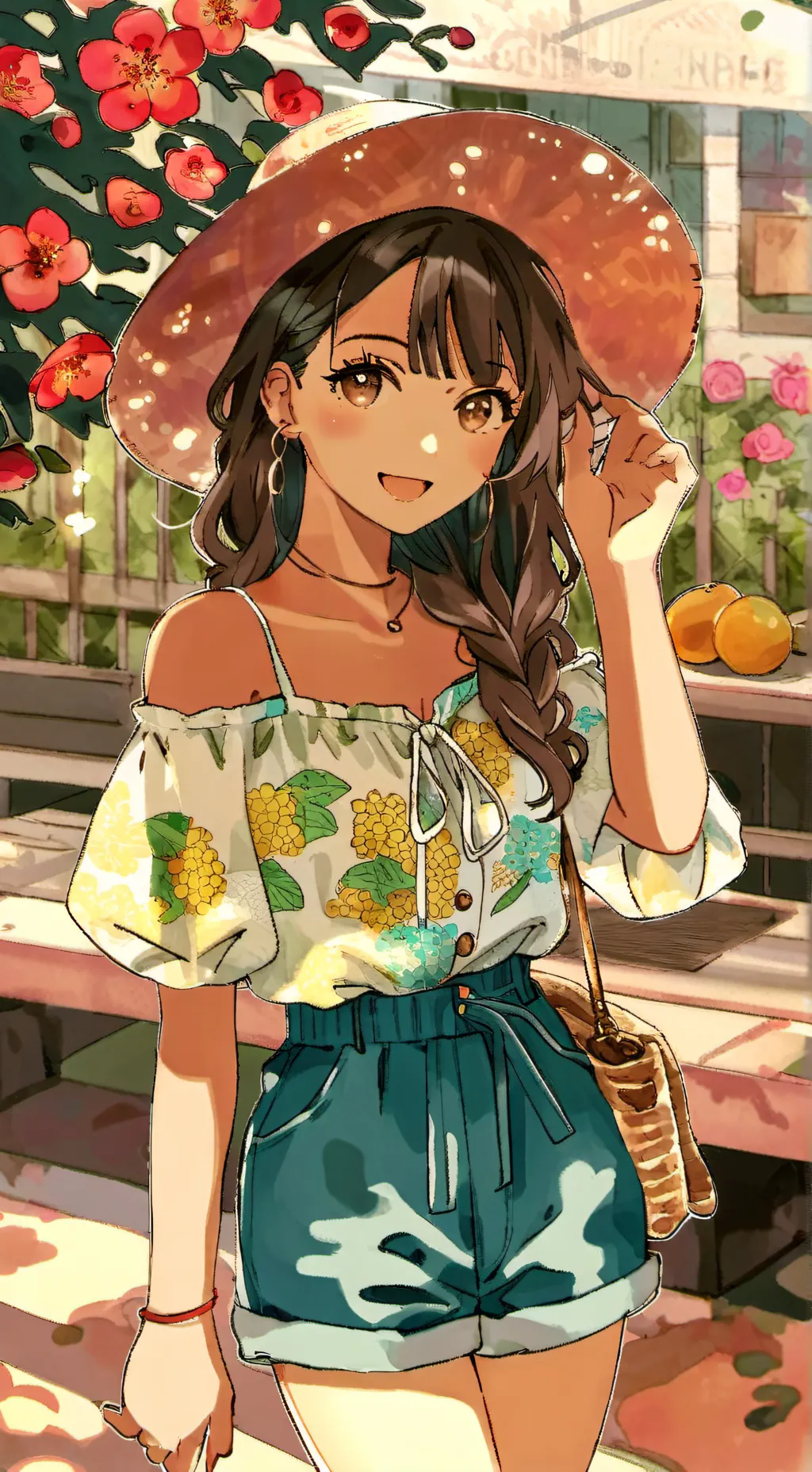 ai character: Kristy  background