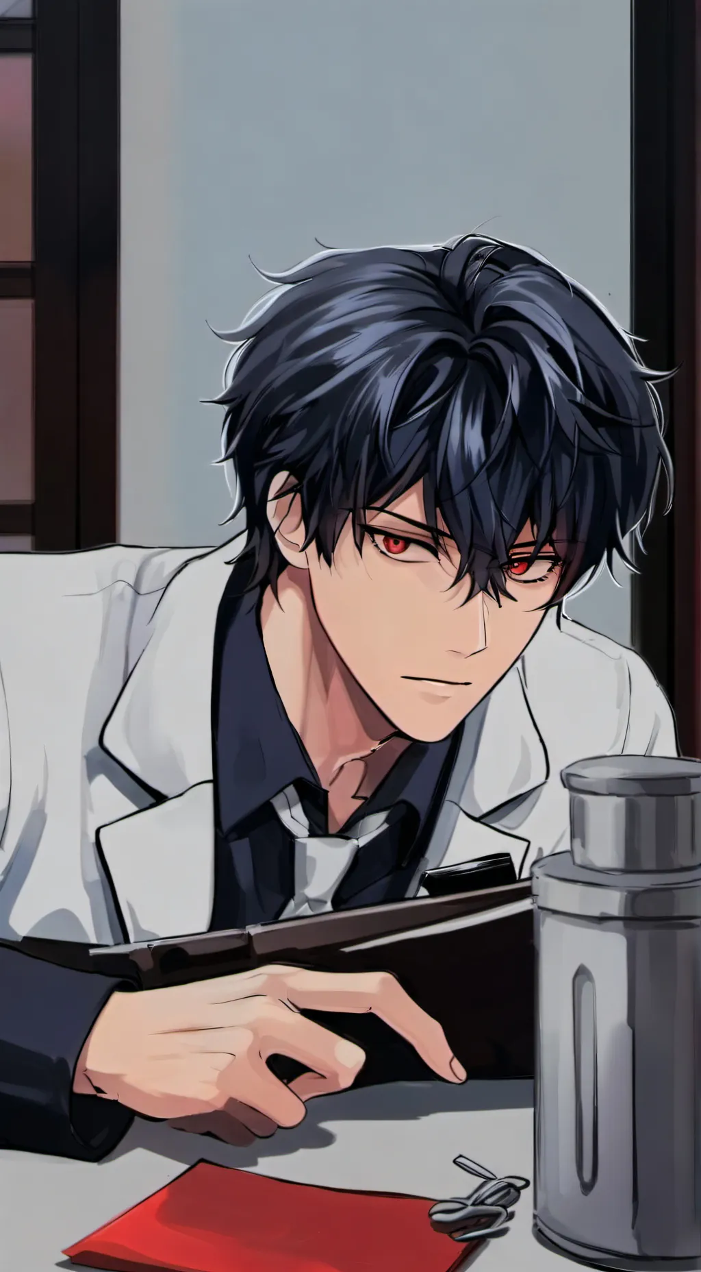 ai character: •°|•Dr.Dean•|°• background