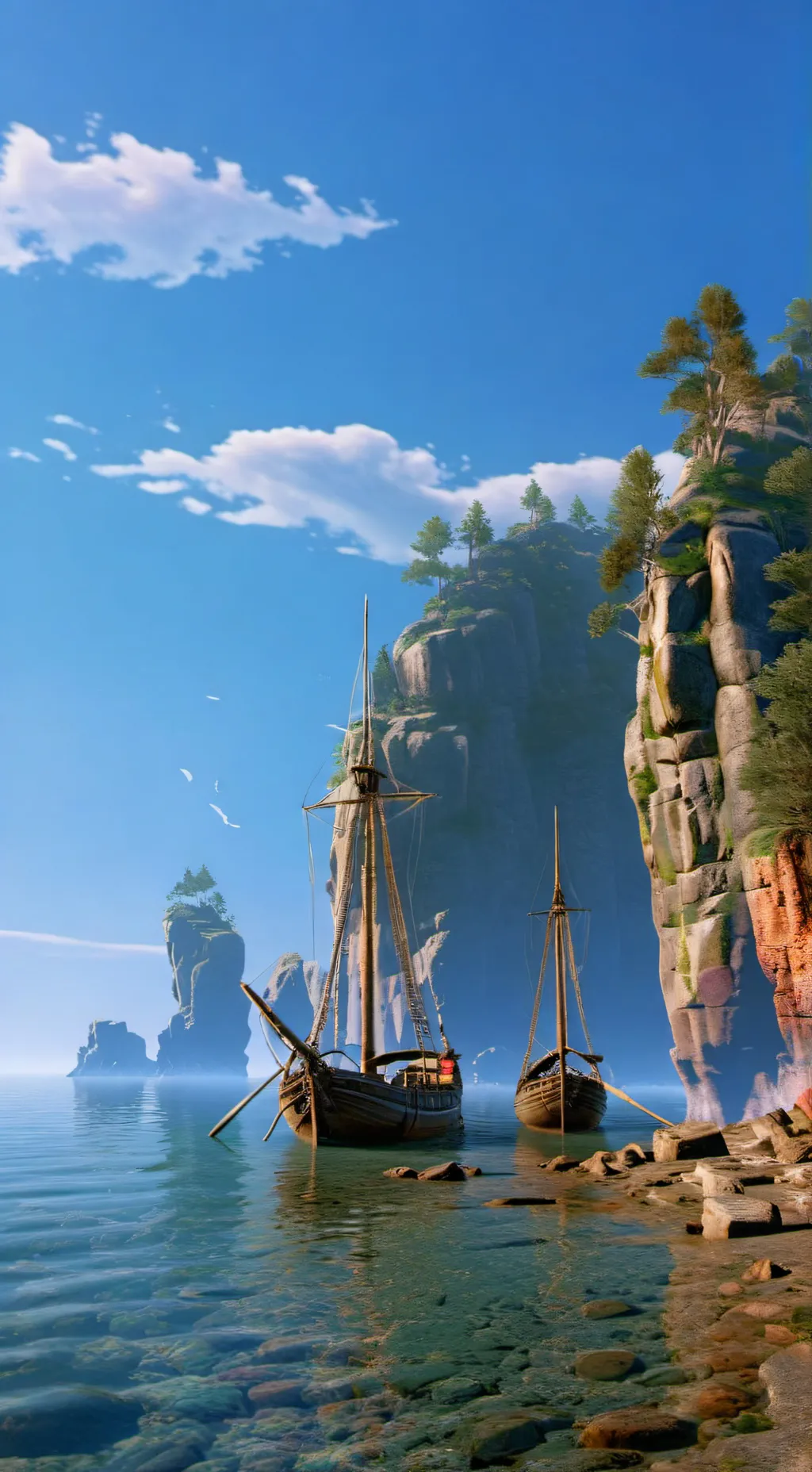 ai character: One Piece background