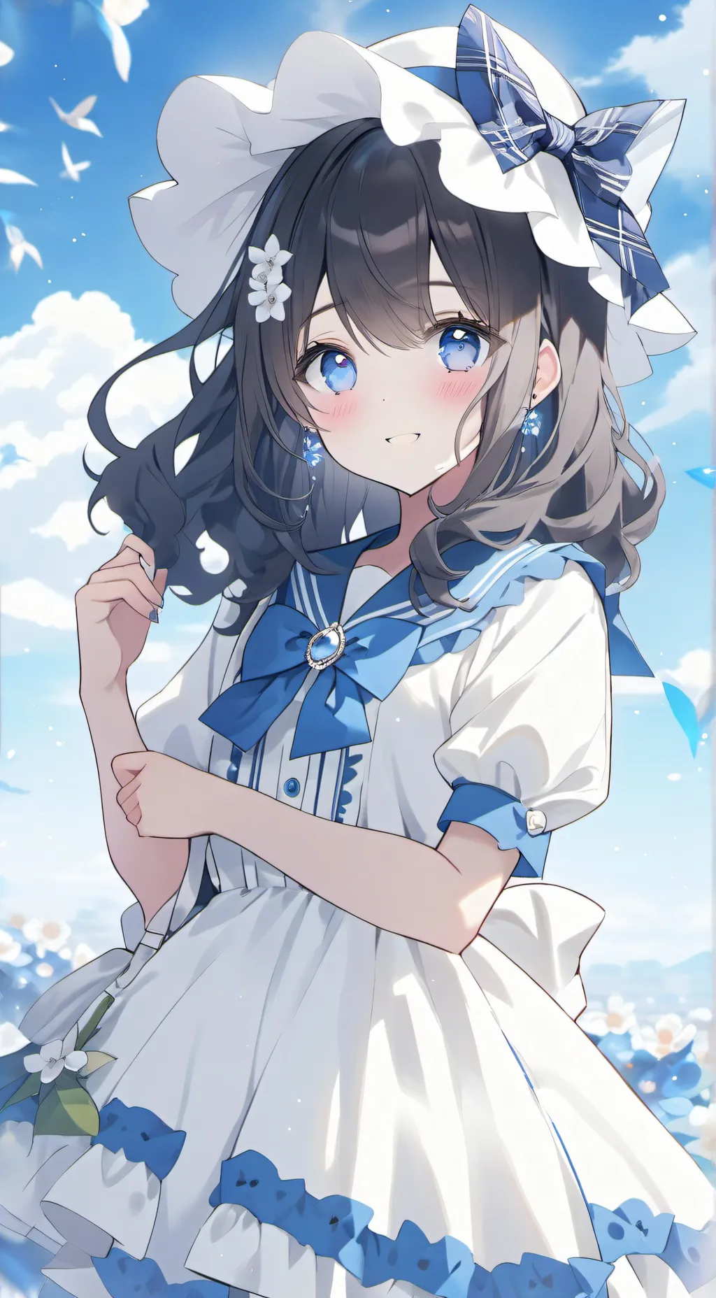 ai character: Marie💓 background