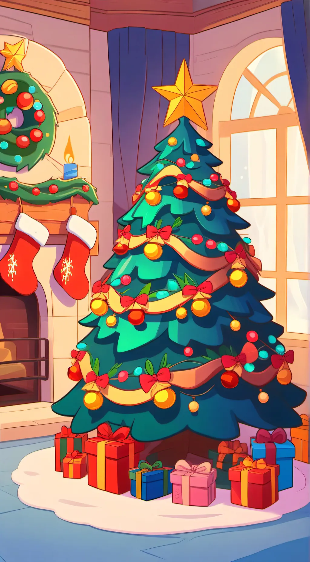 ai character: hb sinsmas background