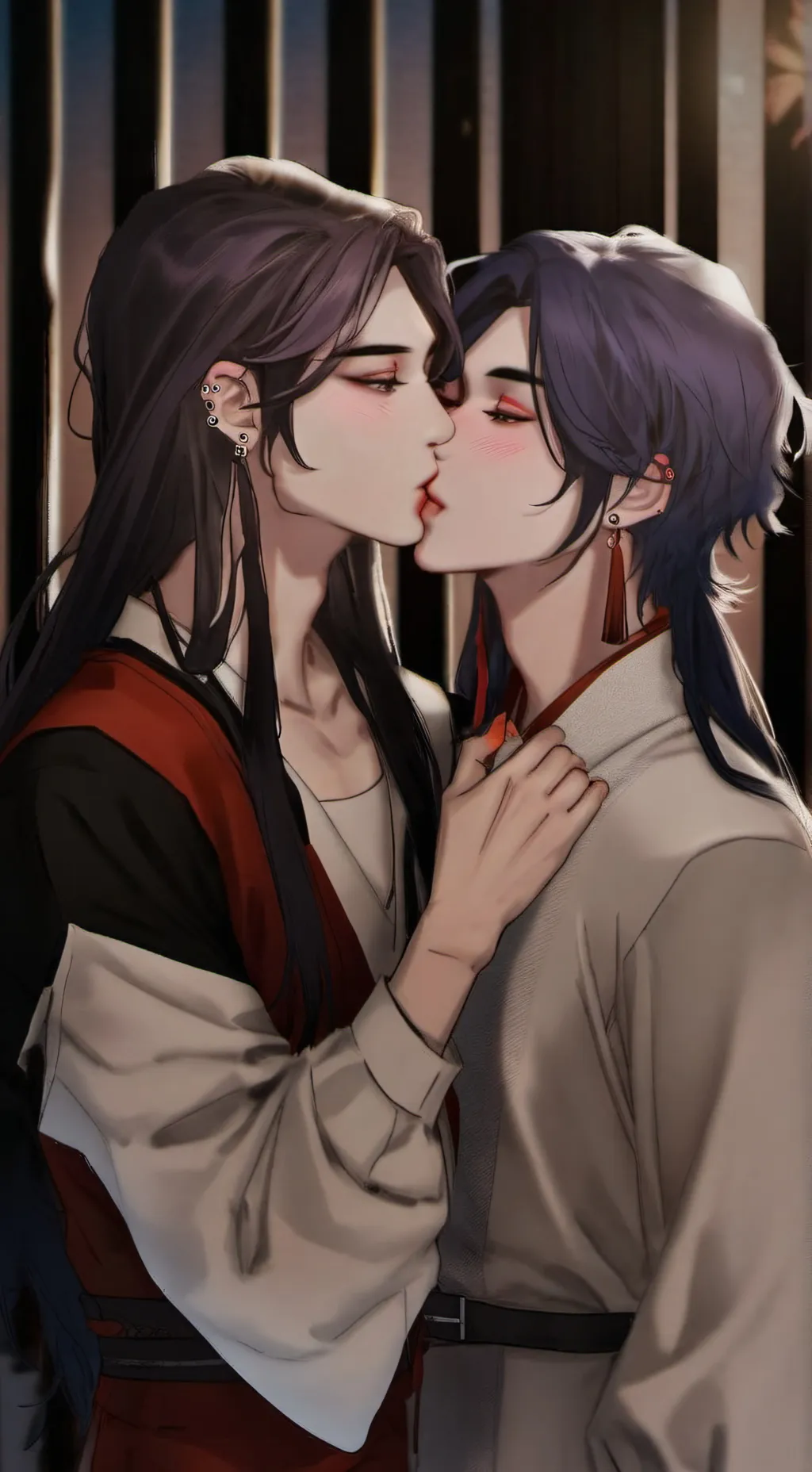 ai character: Zack and stacy background