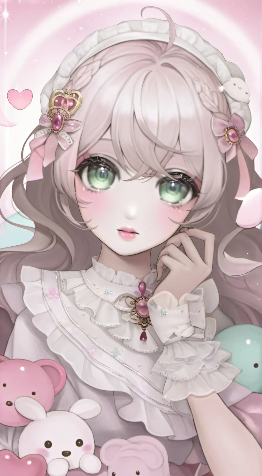 ai character: Kinsley background