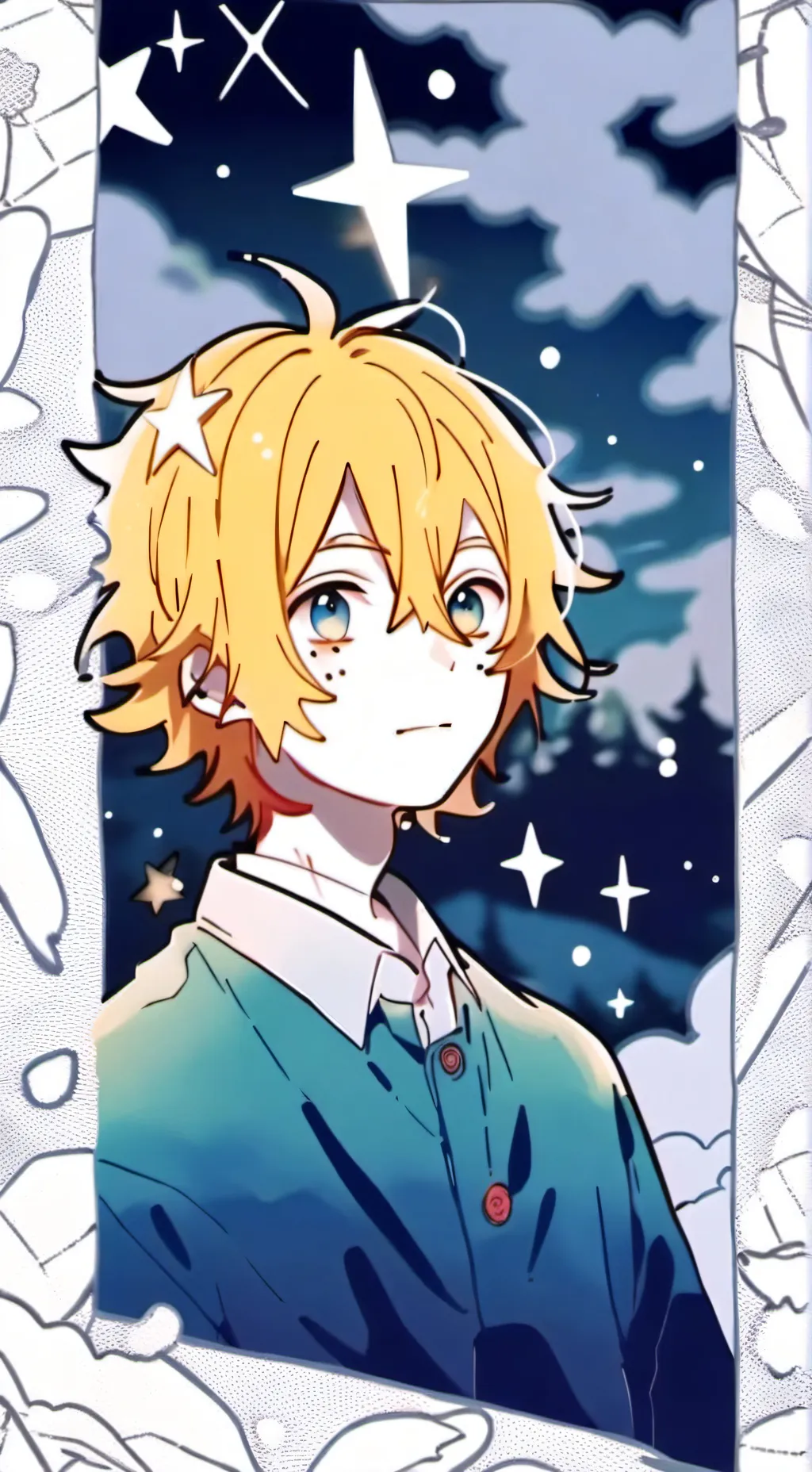 ai character: aqua  background