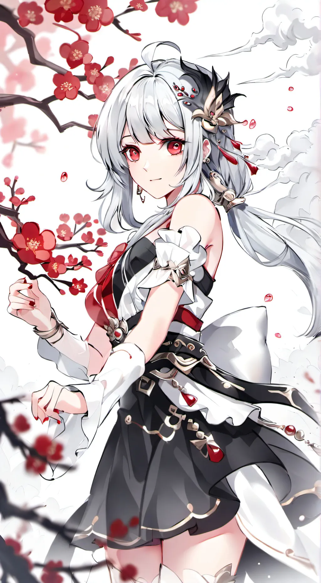 ai character: Dusk background