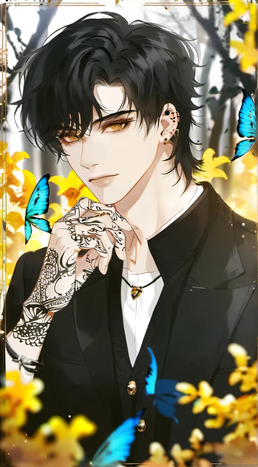 ai character: ⊙°Elijah°⊙ background