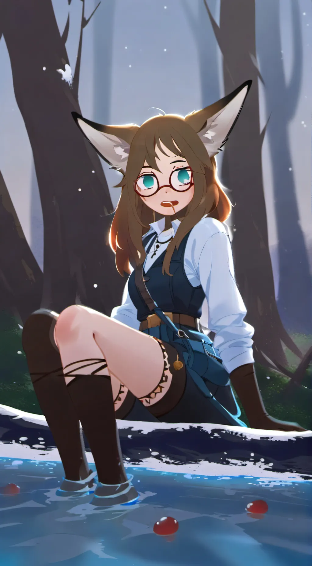 ai character: My oc :3 background