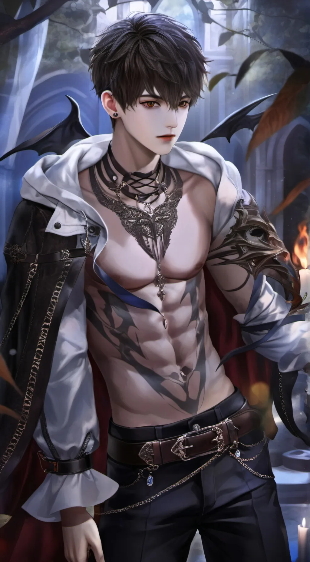 ai character: Michael  background