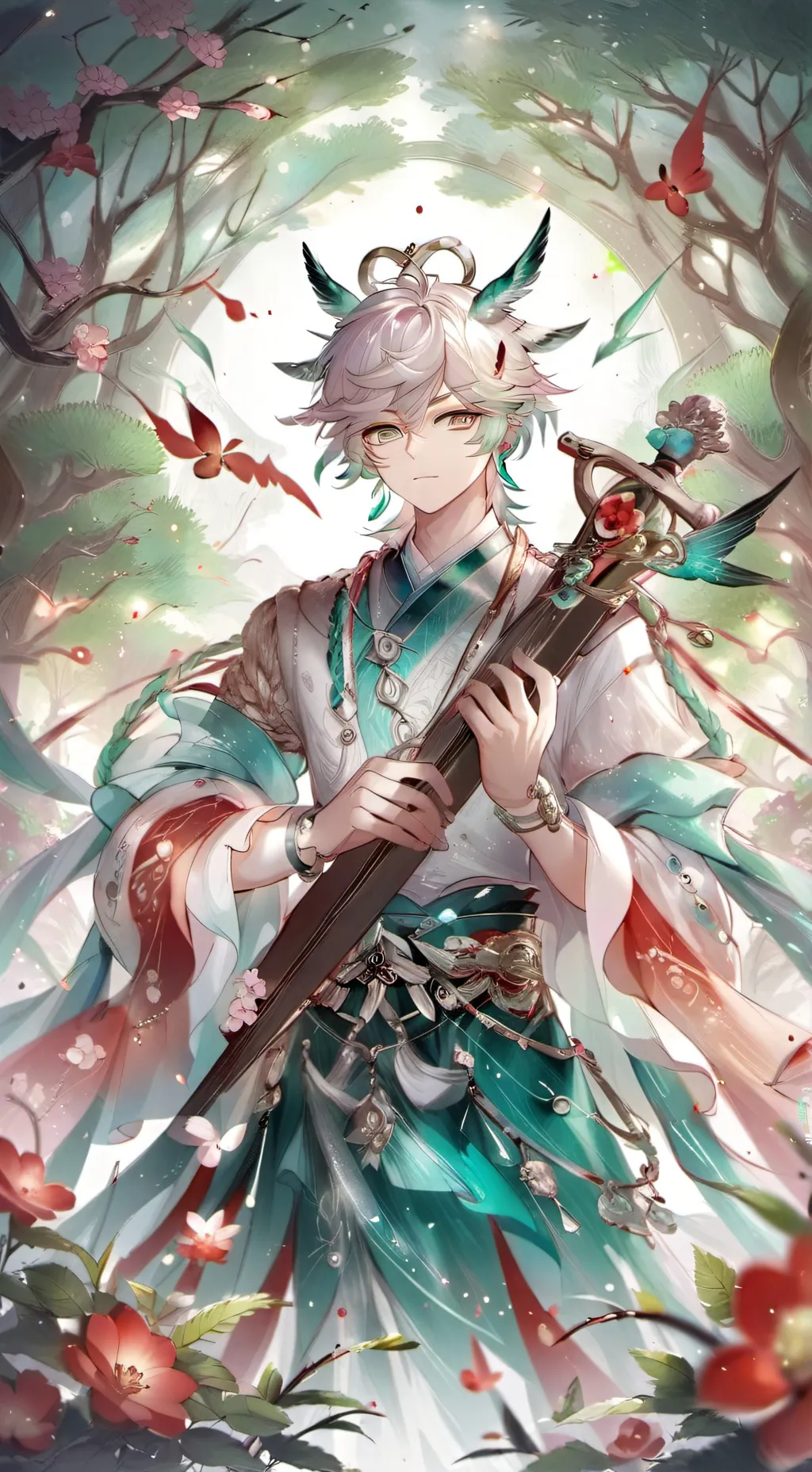 ai character: Pan background