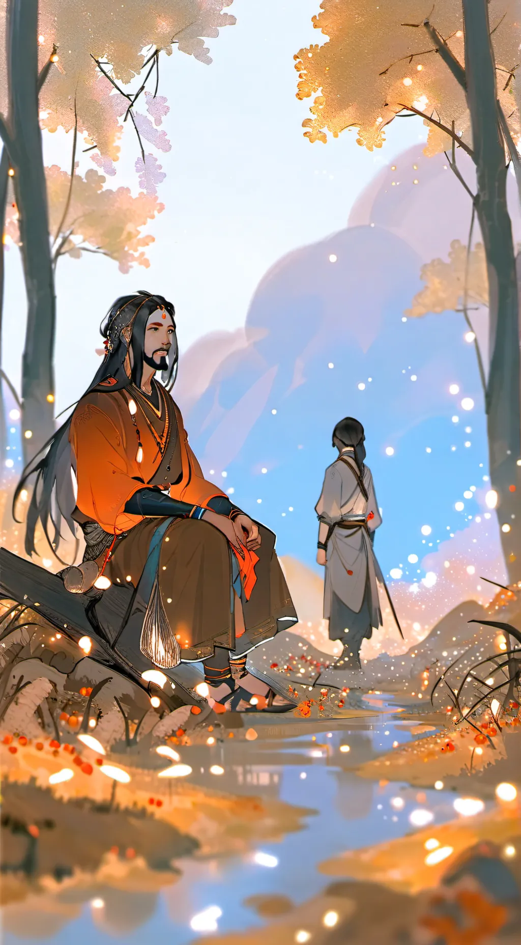 ai character: Billy and stu cook background