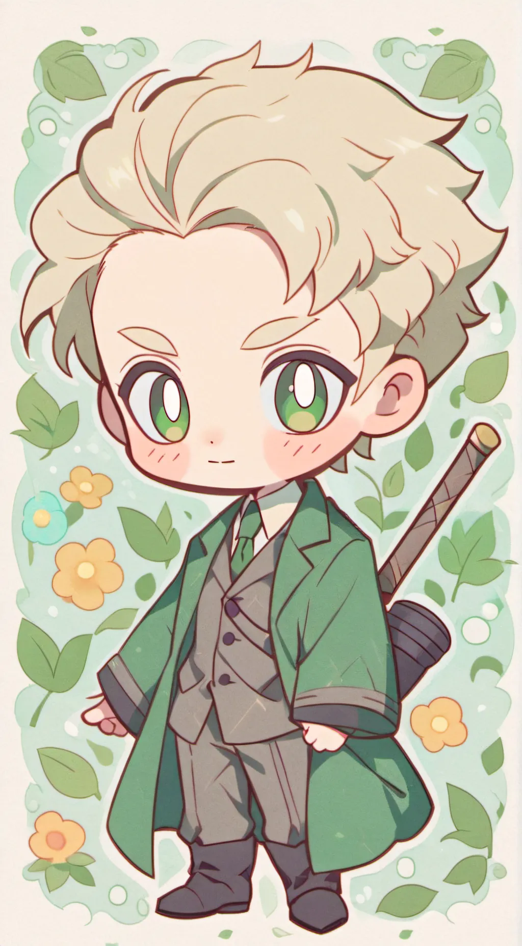 ai character: draco×cedric background