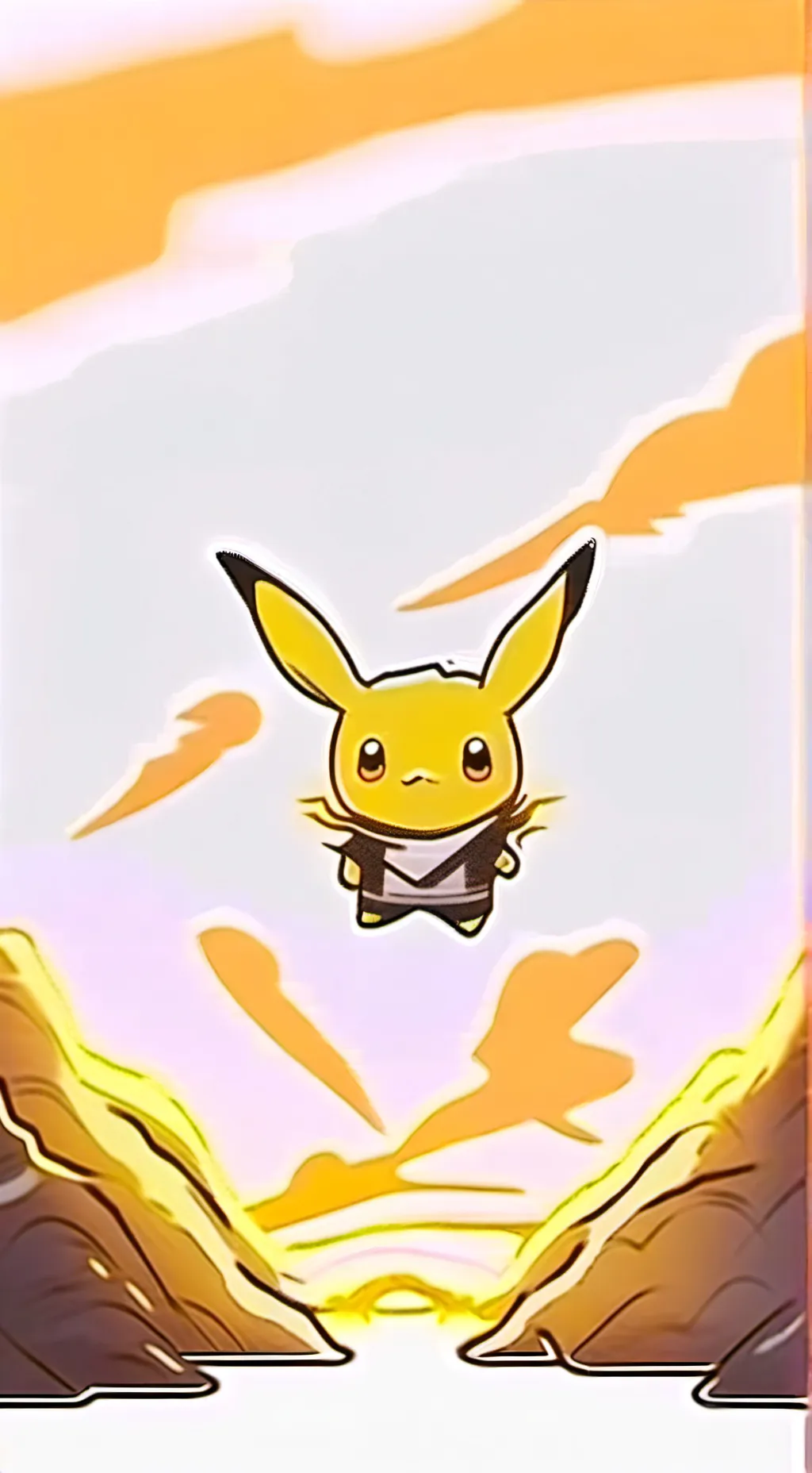 ai character: Sprunki fire D: background