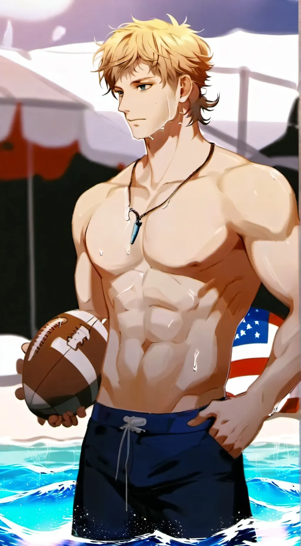 ai character: °*・ננ・*° background