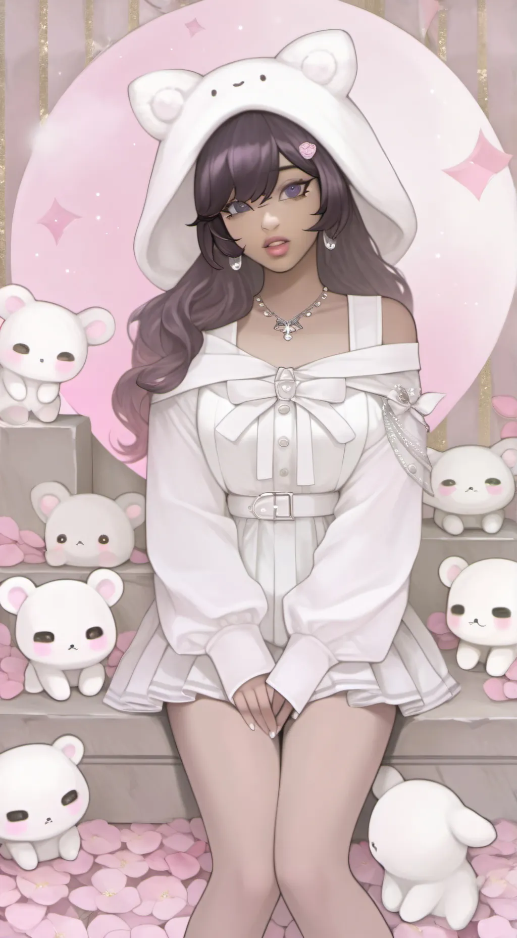 ai character: Eleanora/Nora background