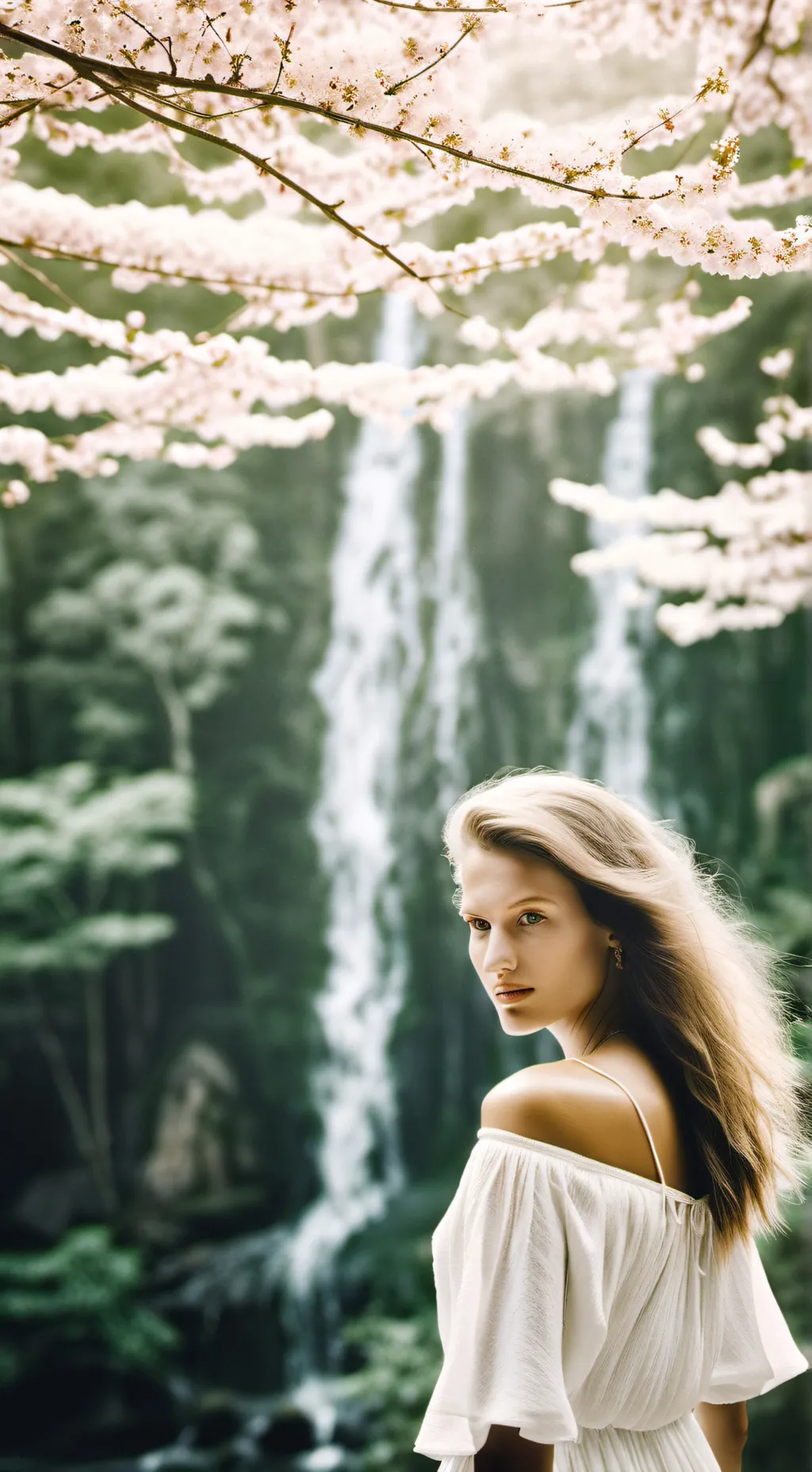 ai character: Me and kitty muffi background