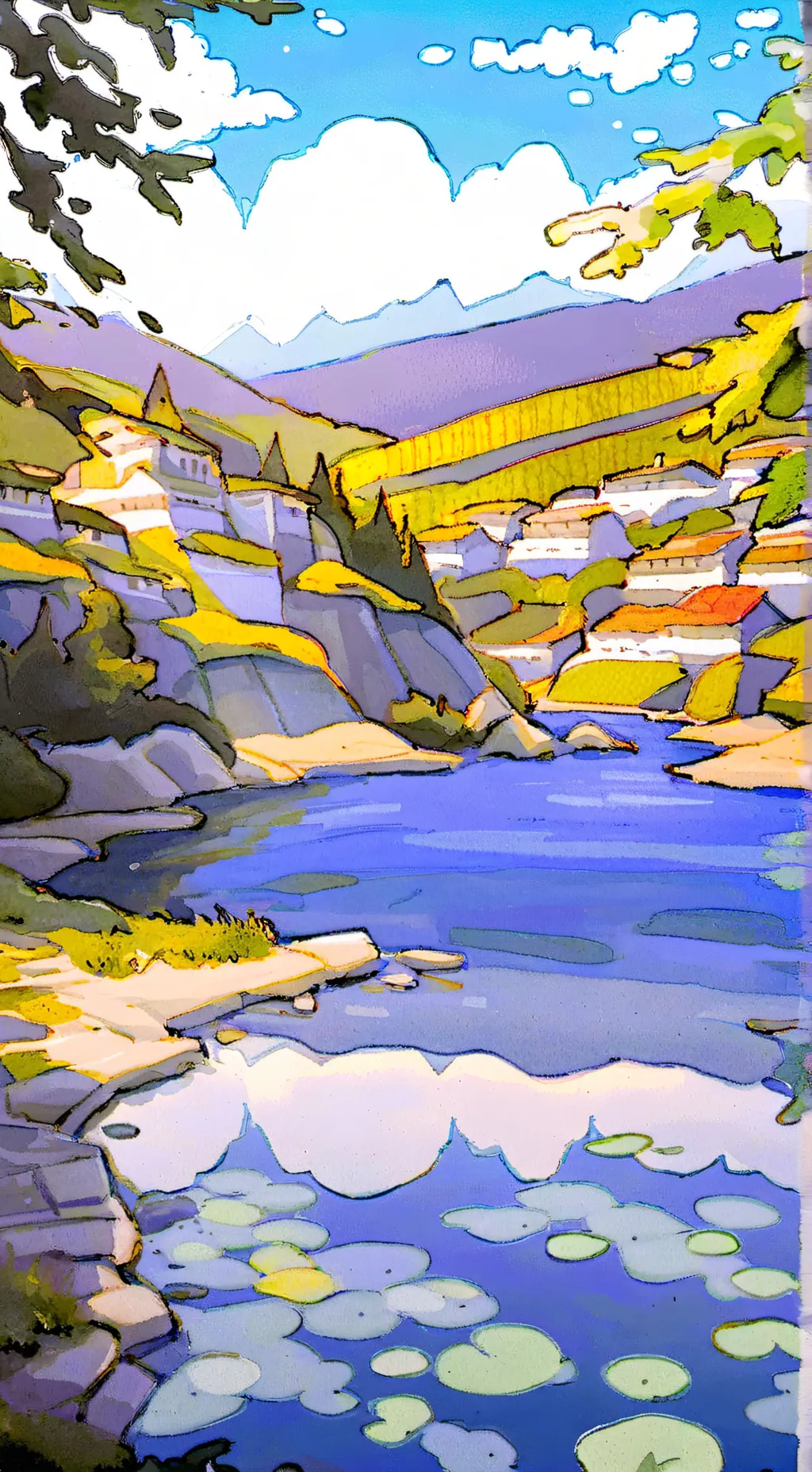 ai character: tu crush background