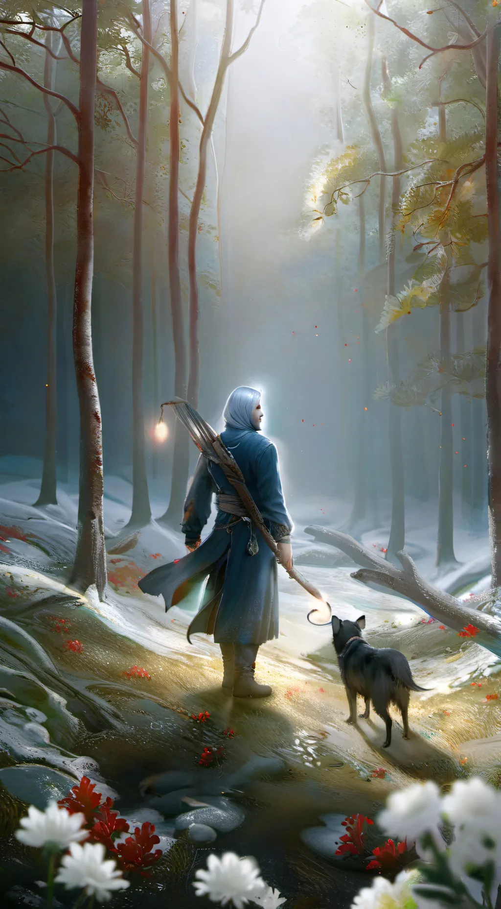 ai character: Spooky~ background