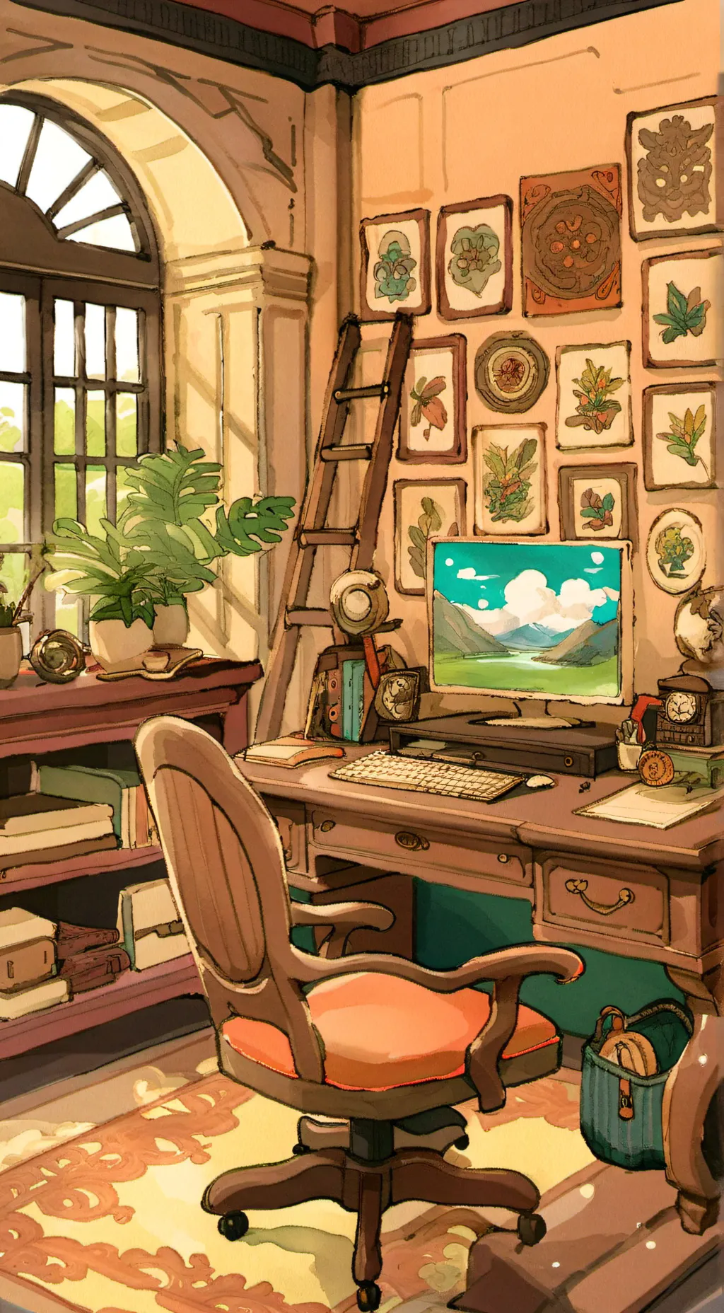 ai character: ~Roommates~ background