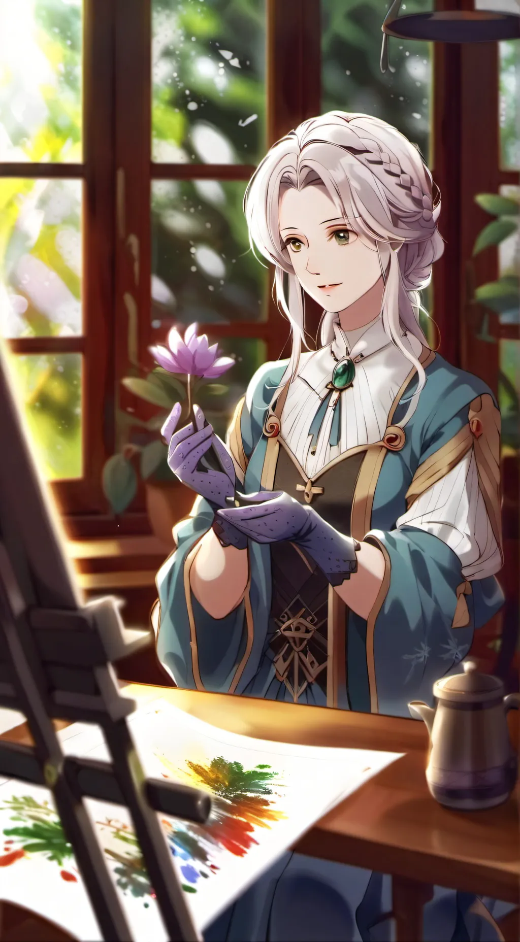 ai character: Seraphina background