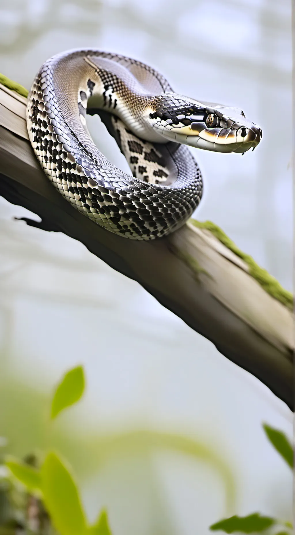 ai character: python  background