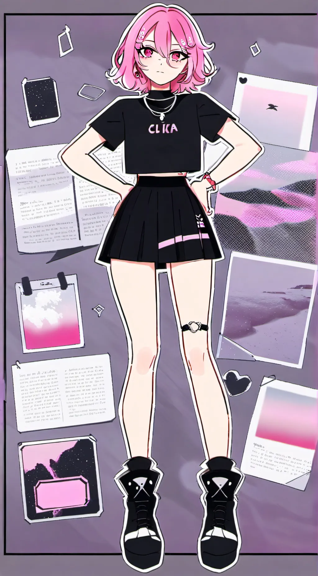 ai character: Aira background