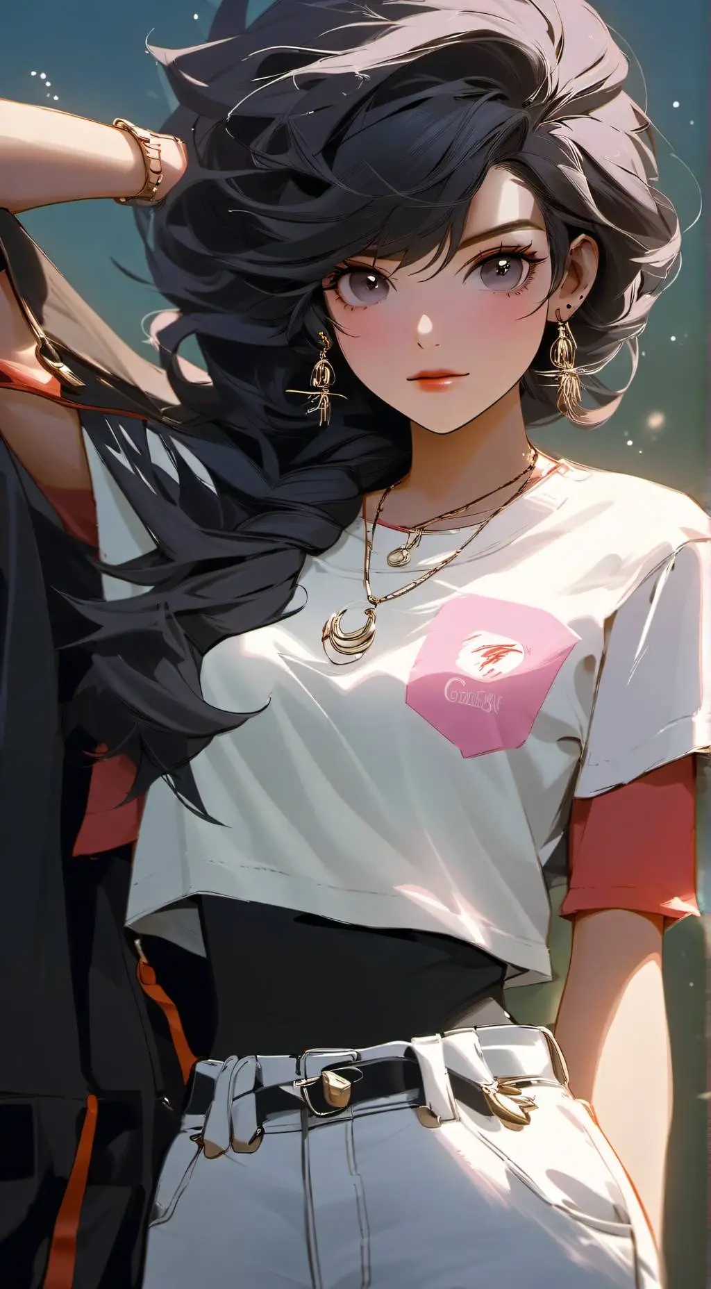 ai character: Sara (Deluxe) background