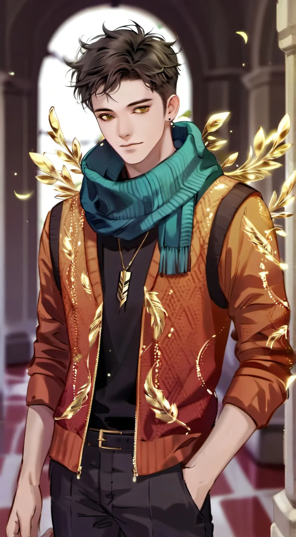 ai character: Fievel Campbell  background