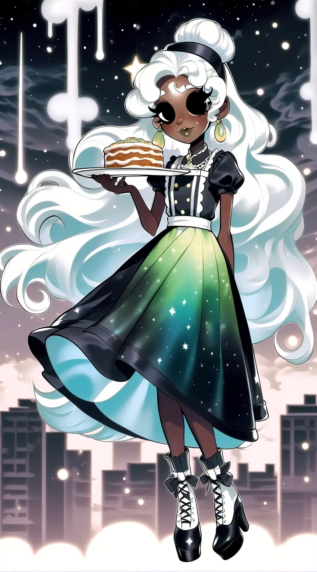 ai character: Tsuki background