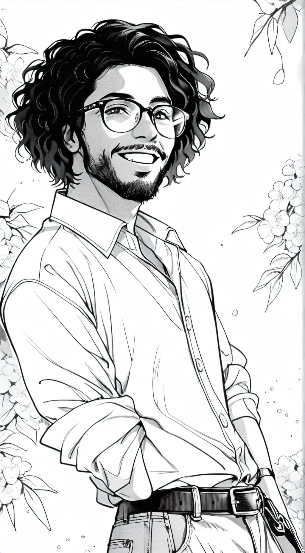 ai character: ☽DAVEED DIGGS☽ background